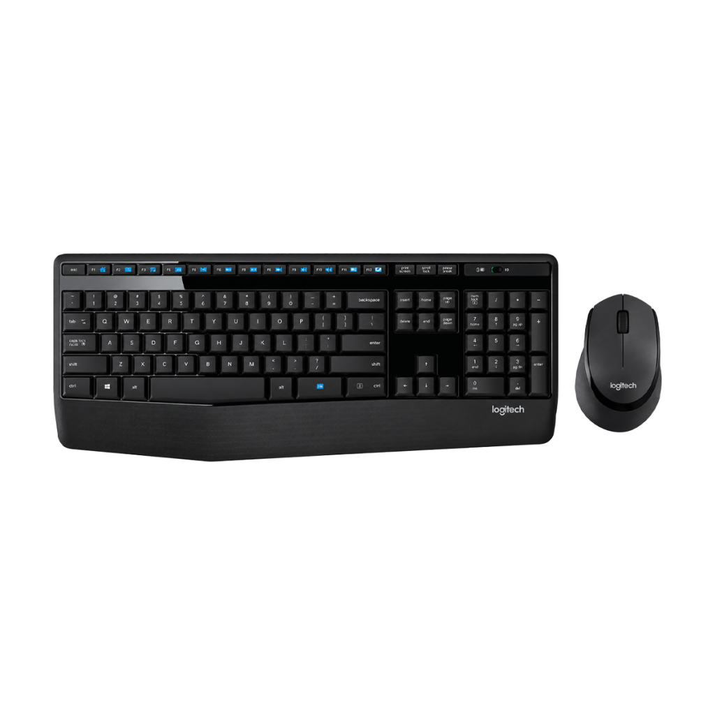 KIT TECLADO+MOUSE LOGITECH MK345 ESPAÑOL BLACK