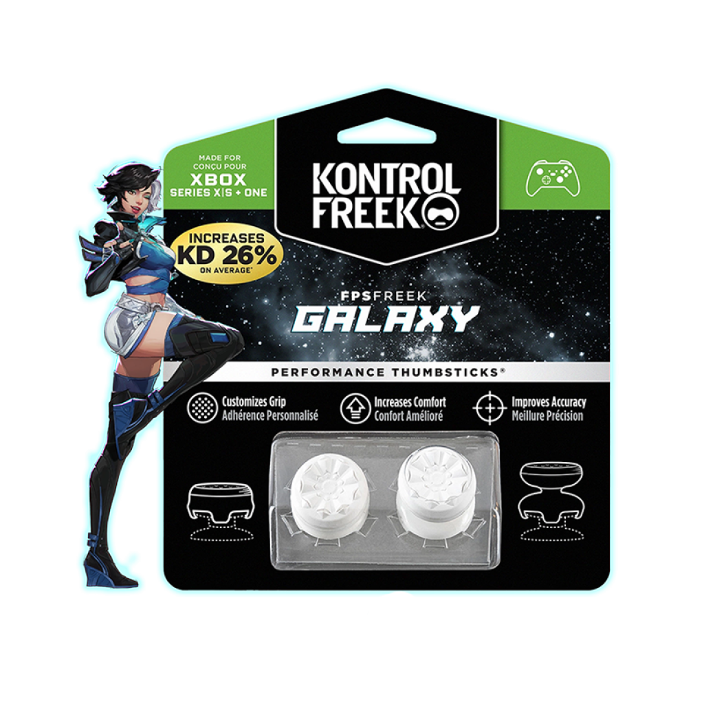 KONTROLFREEK FPS FREEK GALAXY WHITE XBOX