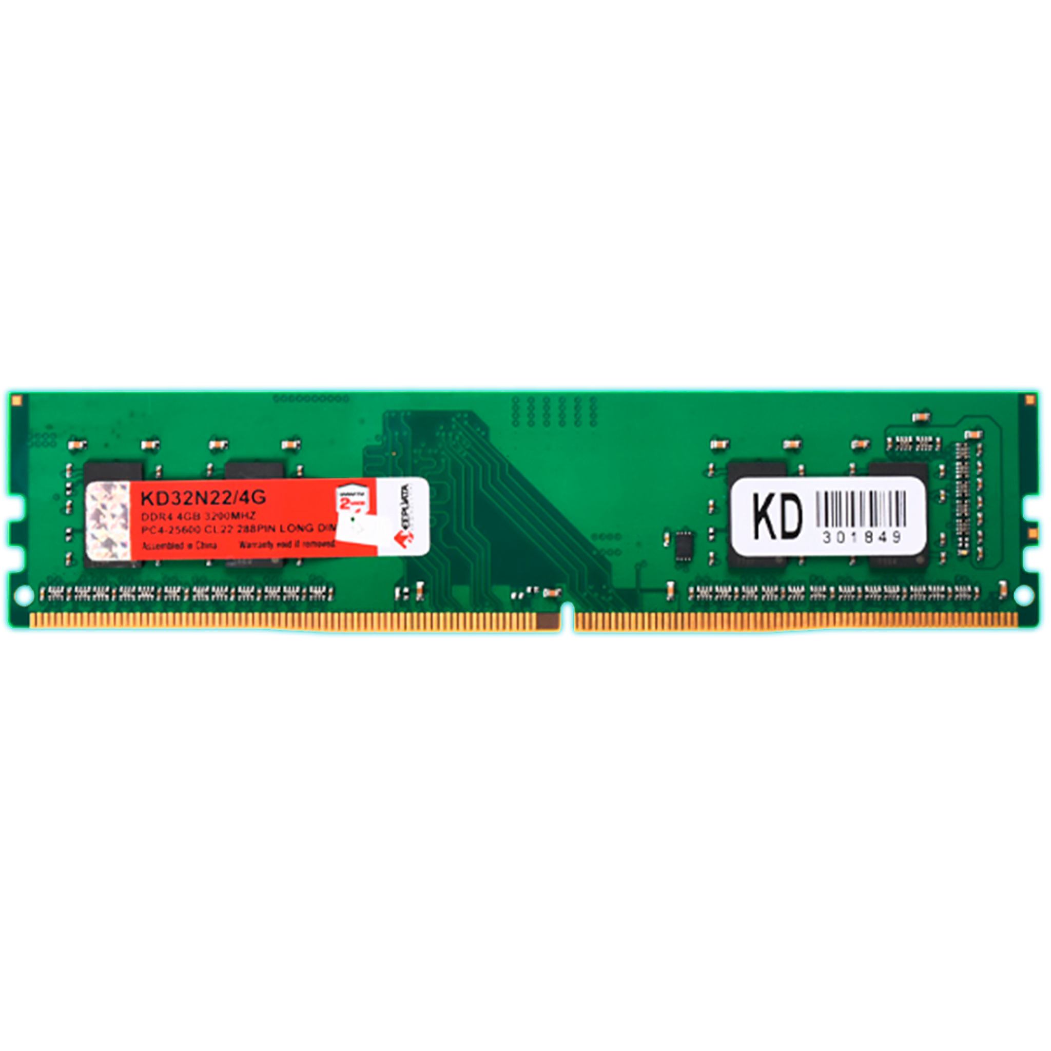 capoc repentinamente heroína MEMORIA RAM 4GB DDR4 3200MHZ KEEPDATA KD32N22/4G :: Serial Center
