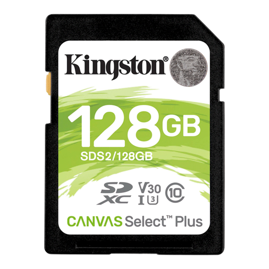 MEMORY 128GB KINGSTON 100MB/S/ SDXC CLASE10