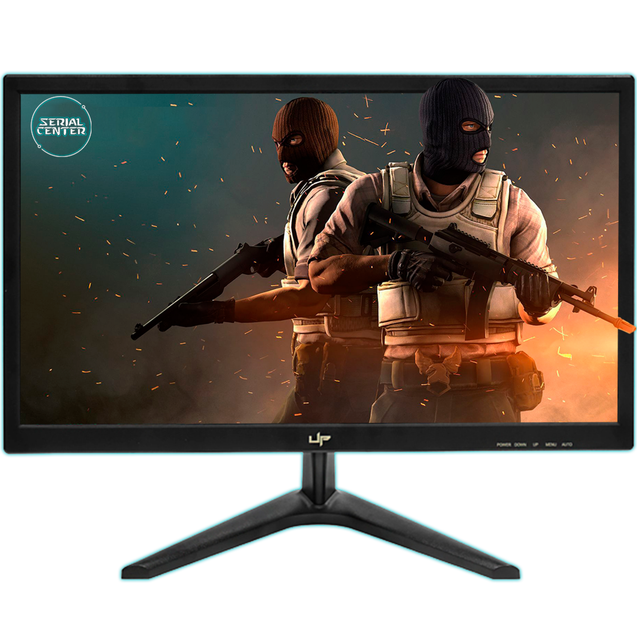 MONITOR 24" UP GAMER  (VGA, HDMI) 1920X1080 75HZ 8MS