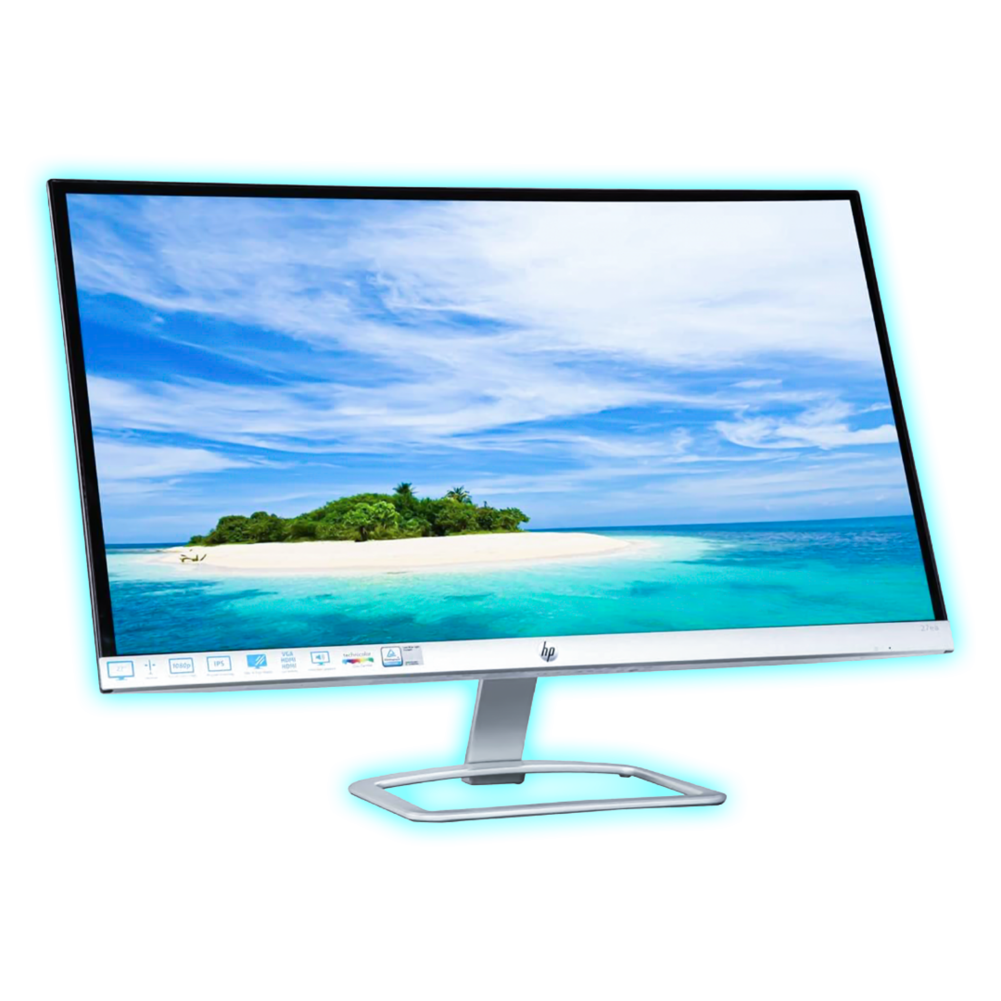MONITOR 27" HP 27EA (VGA, HDMI, 1080P, IPS)