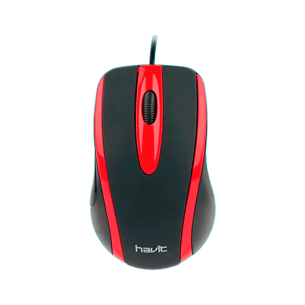 MOUSE HAVIT HV-MS753 USB (ROJO)