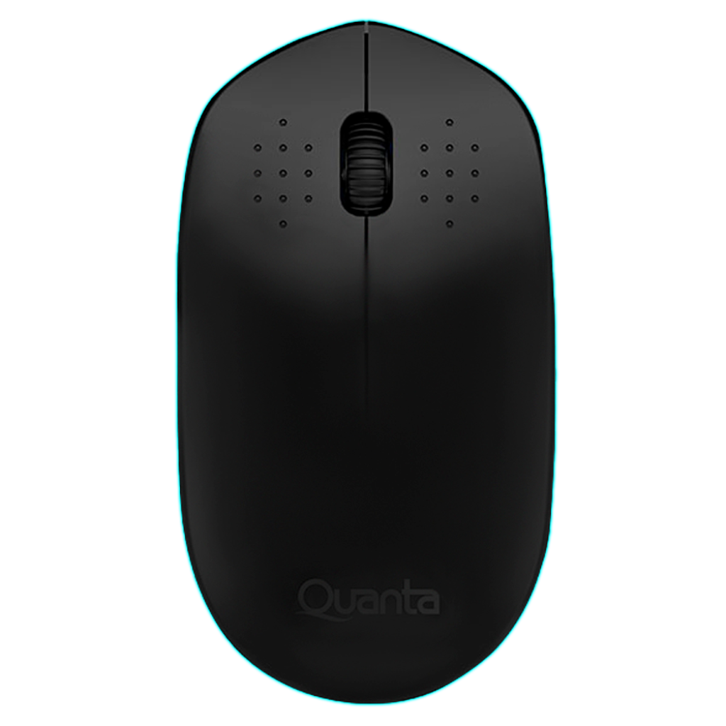 MOUSE INALÁMBRICO QUANTA QTMSS10 CLICK SILENCIOSO