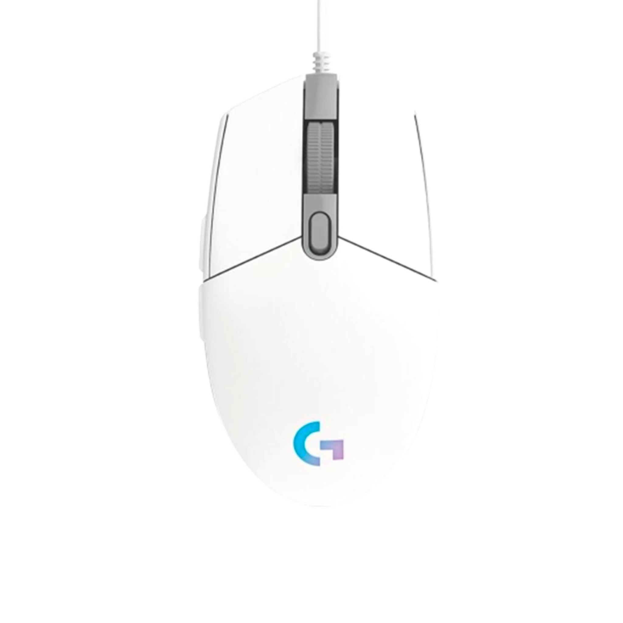 MOUSE GAMING LOGITECH G203 LIGHTSYNC RGB WHITE