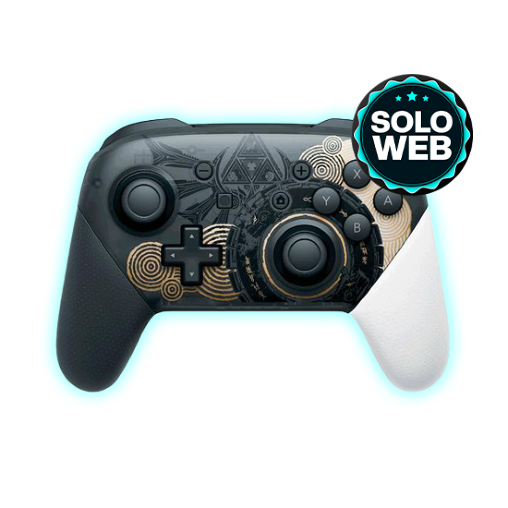 NINTENDO PRO CONTROLLER THE LEGEND OF ZELDA: TEARS OF THE KINGDOM EDITION PARA NINTENDO SWITCHSOLO WEB - PRECIO Y DISPONIBILIDAD SUJETO A CAMBIO