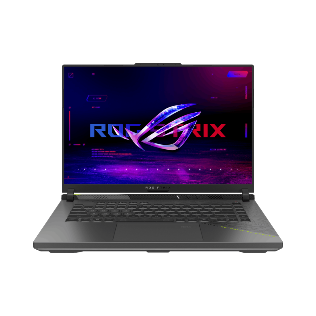 NOTEBOOK ASUS ROG 16" G614PM-RV015W/32GB/1TB/RTX5060 8G/RYZEN 9 8940HX/ESP