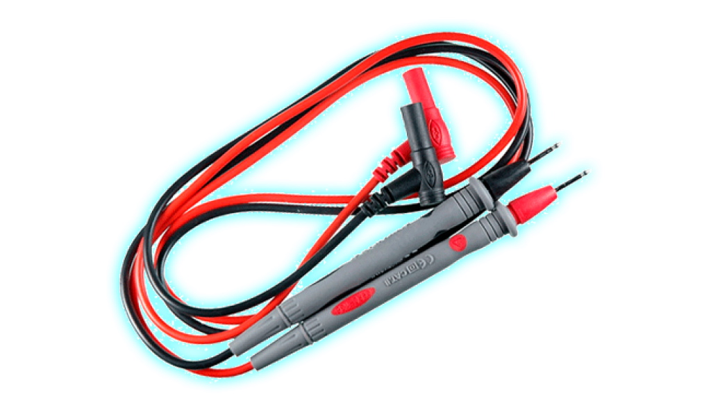 PAR DE CABLES PARA MULTIMETRO DIGITAL
