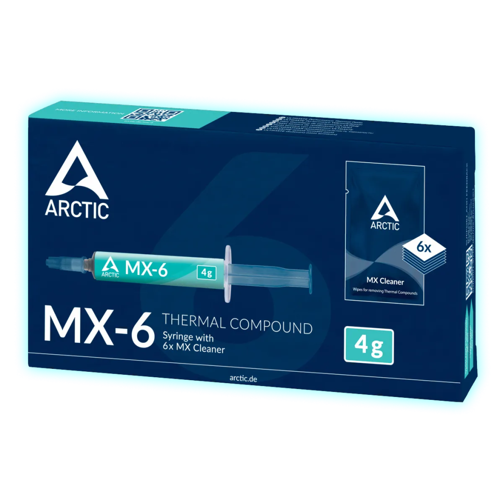 PASTA TERMICA ARCTIC MX-6 4G CON MX CLEANER