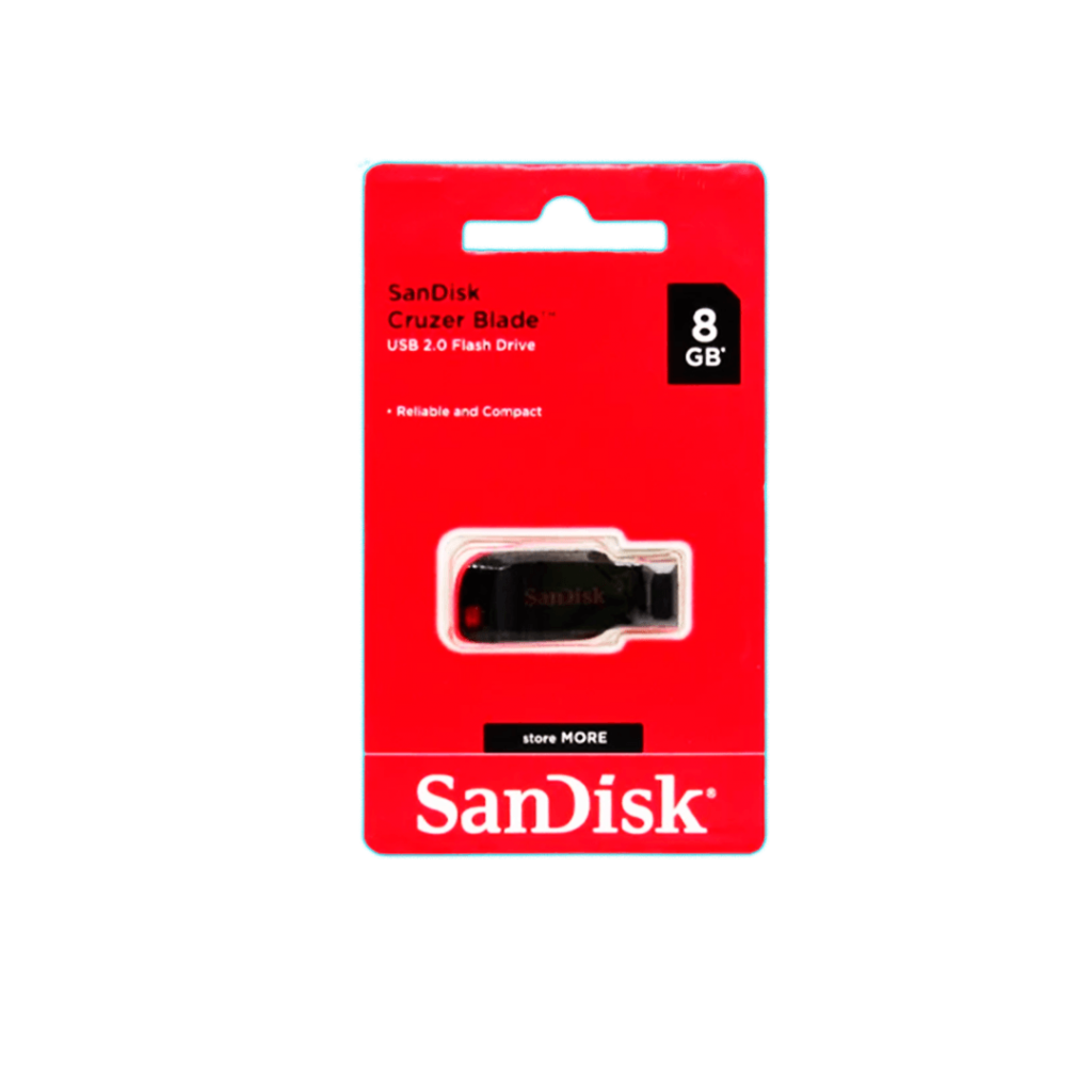 PENDRIVE 8GB SANDISK CRUZER BLADE USB2.0