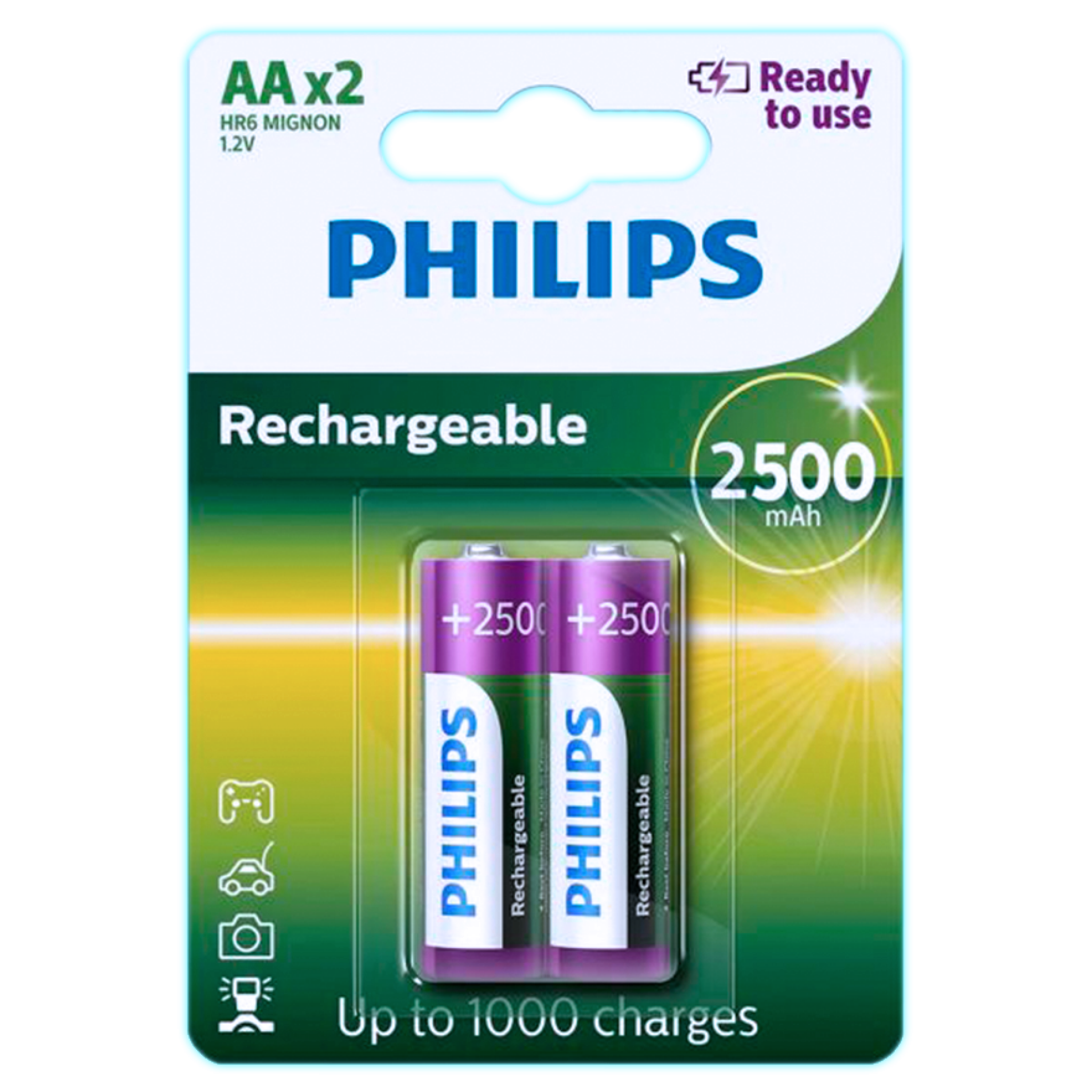 Pila Recargable Aa X 2 Energizer