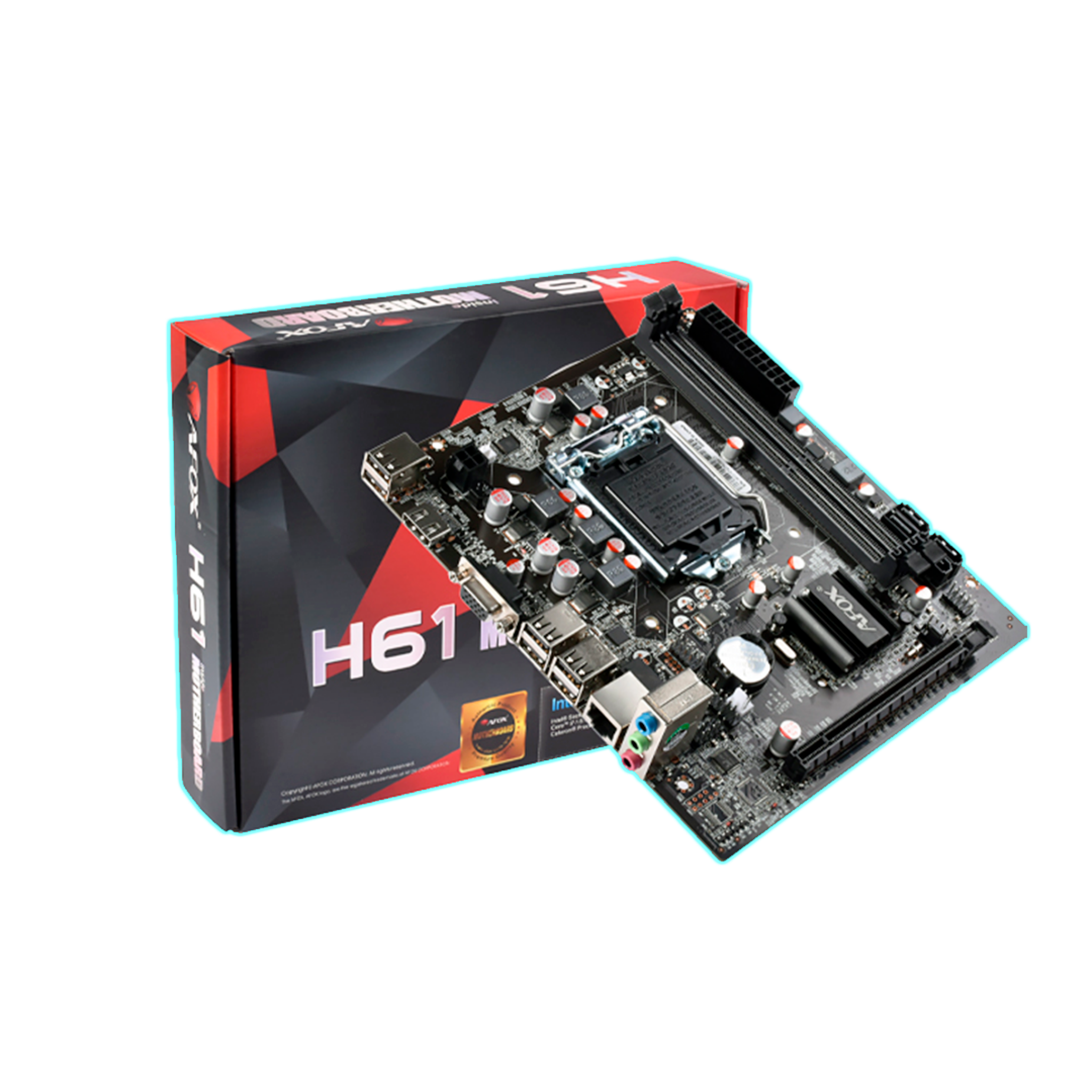 PLACA MADRE AFOX H61 IH61-MA7 (1155) 2DA/3ERA