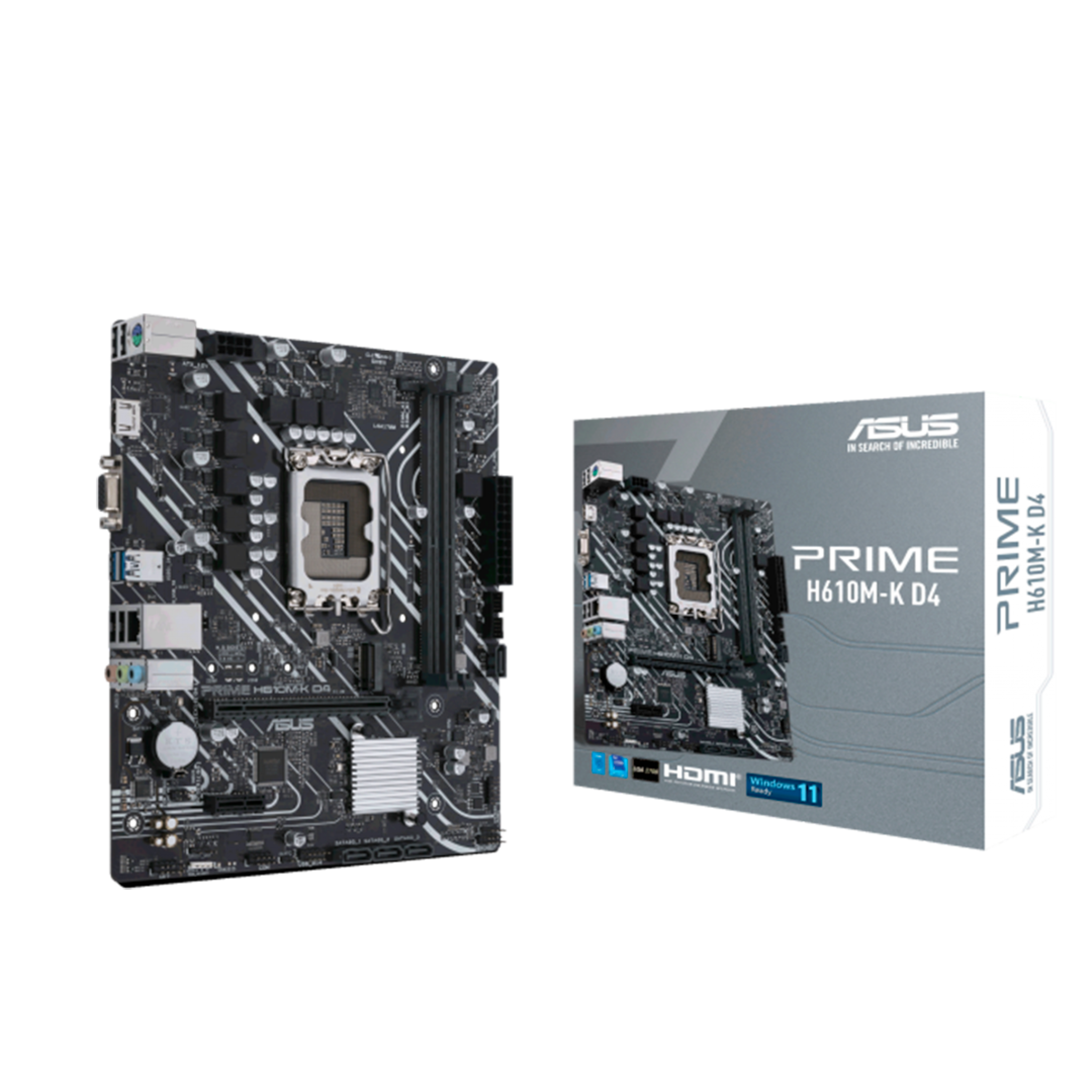 PLACA MADRE ASUS PRIME H610M-K D4 M.2 (1700) 12TH DDR4