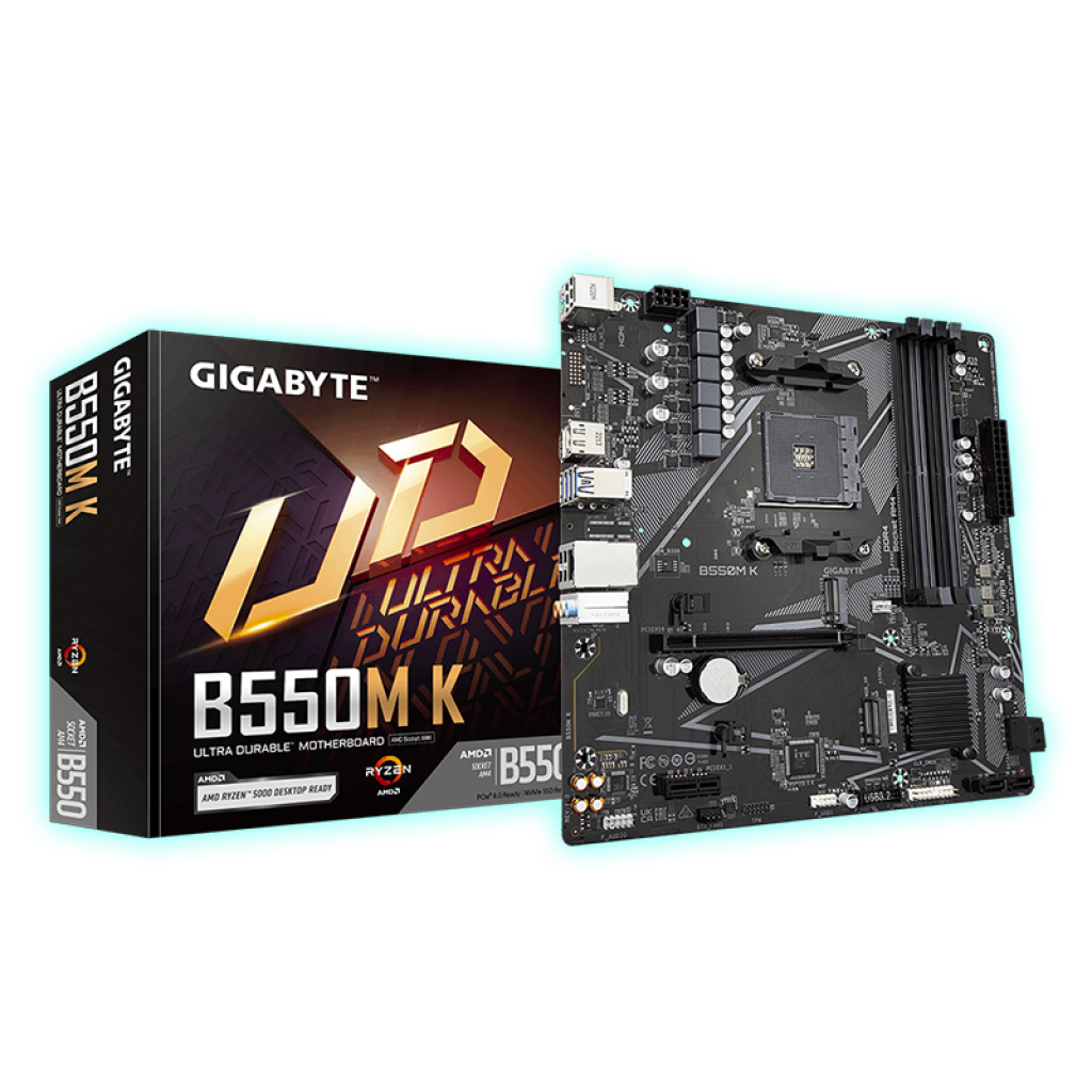 PLACA MADRE B550M-K GIGABYTE (AM4)
