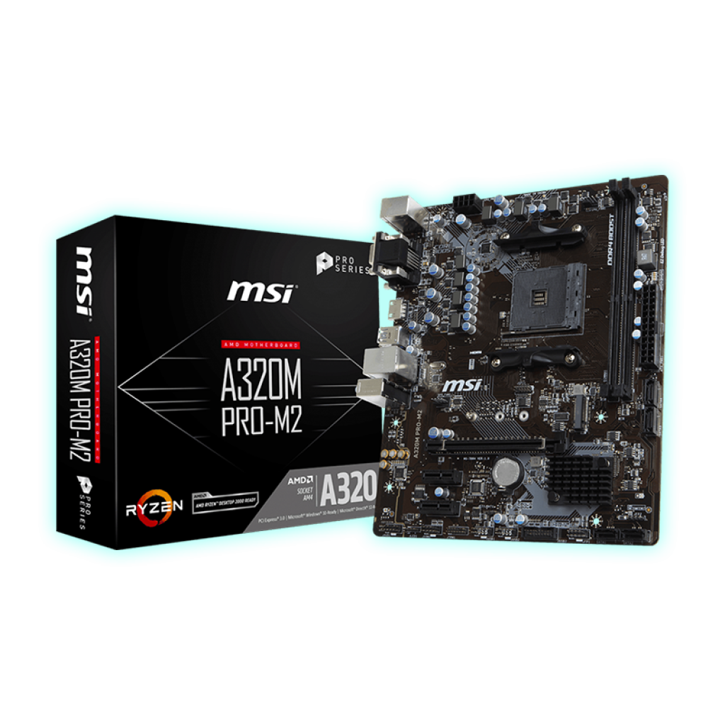 PLACA MADRE MSI A320M A PRO AM4