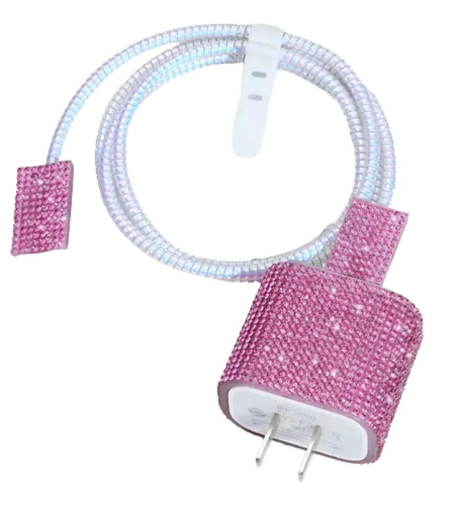 PROTECTOR DE CABLE Y CARGADOR PARA CELULAR IPHONE