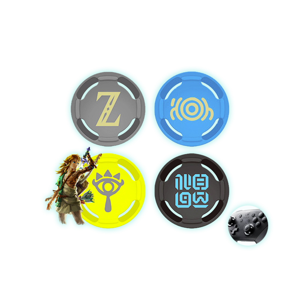 PROTECTOR DE SILICONA PARA JOYCON EDICION ZELDA POR UNIDAD