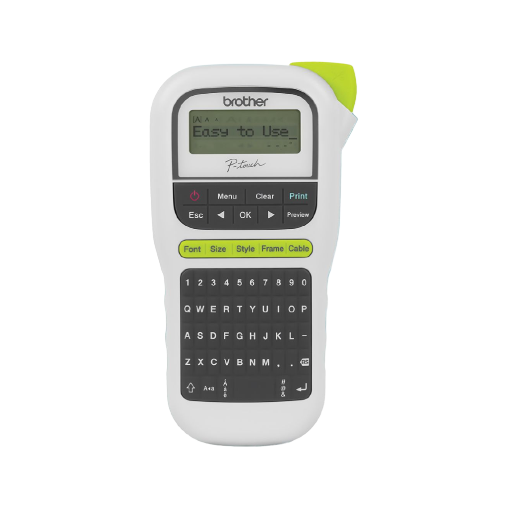 ROTULADOR ELECTRONICA BROTHER PT-H110 12MM/WHITE