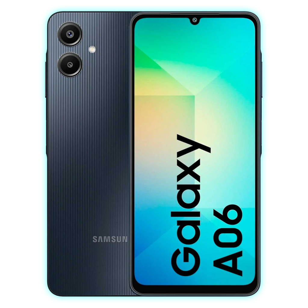 SAMSUNG A06 SM-A065M/DS/4GB/128GB/NEGRO