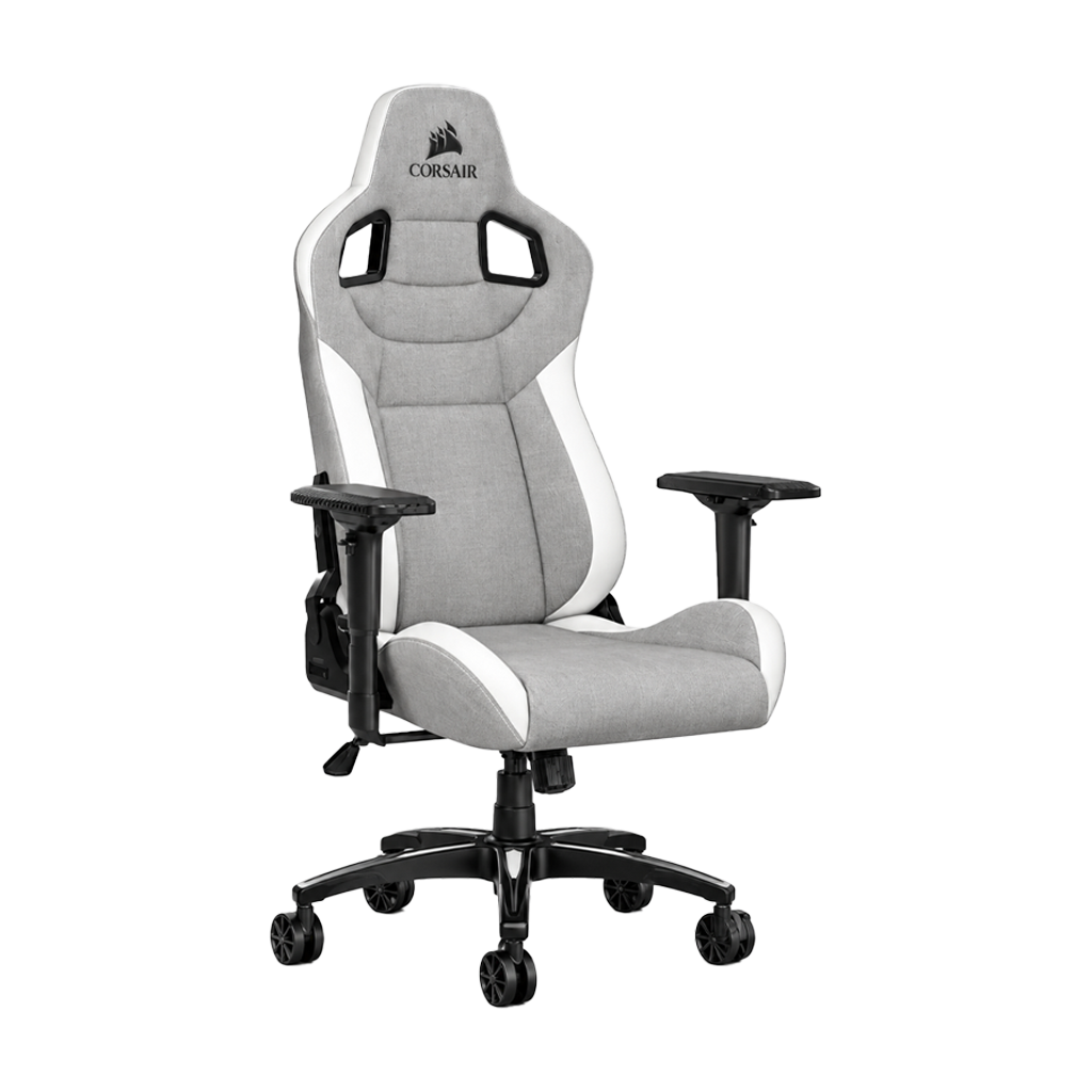 SILLA CORSAIR T3 RUSH CF-9010058-W-GRIS-BLANCO-TELA