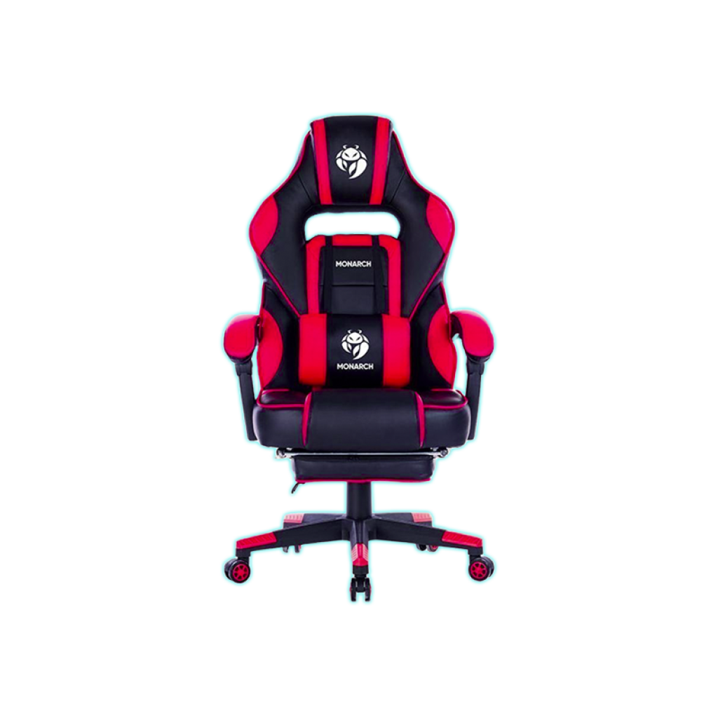 SILLA GAMING KRAB MONARCH KBGC10 (NEGRO/ROJO)