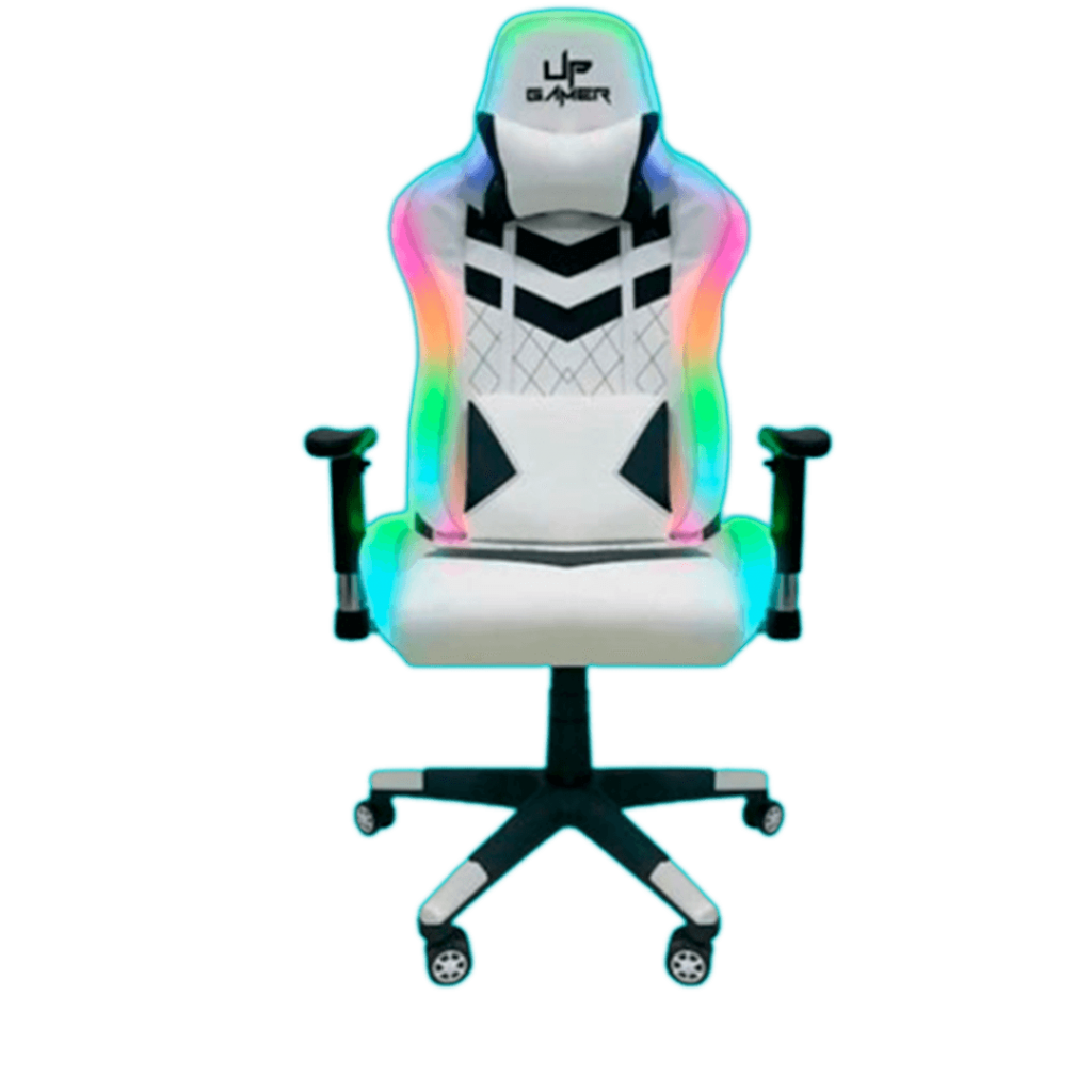 SILLA GAMING UP GAMER UP2020 RGB CONTROL BLANCO/NEGRO