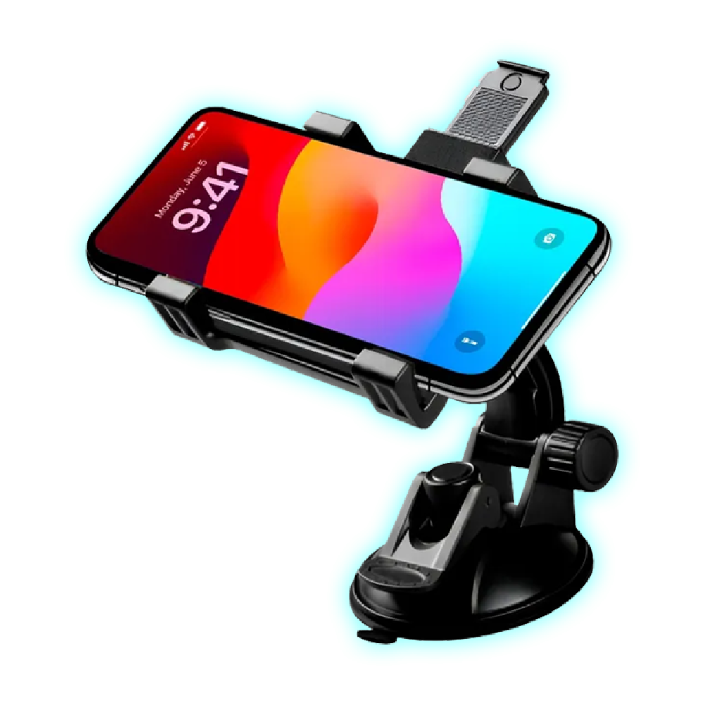 SOPORTE UNIVERSAL P/ CELULAR AJUSTABLE KRAB KB300