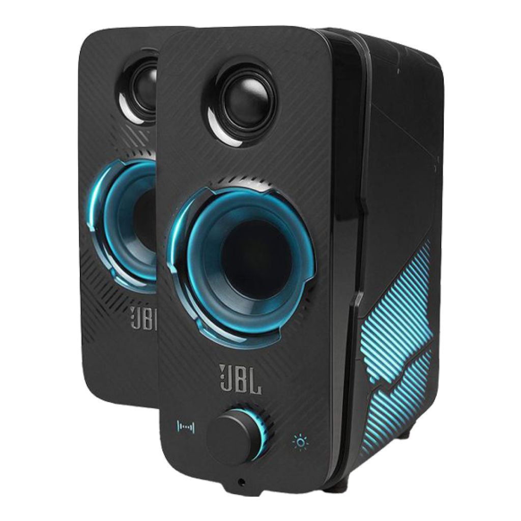 SPEAKER JBL QUANTUM DUO BT/JACK 3.5MM/RGB/BLACK