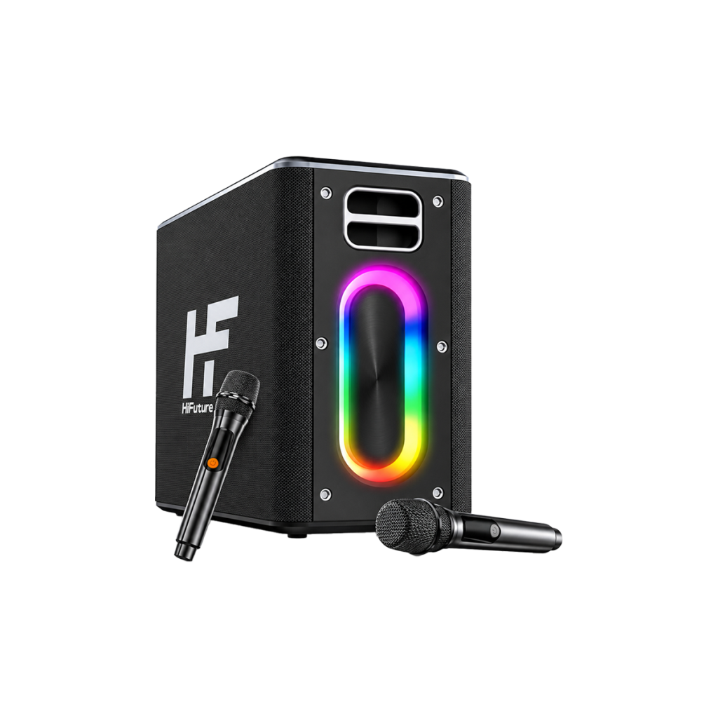 SPEAKER MUSICBOX HIFUTURE CON DOS MICROFONOS/BLACK