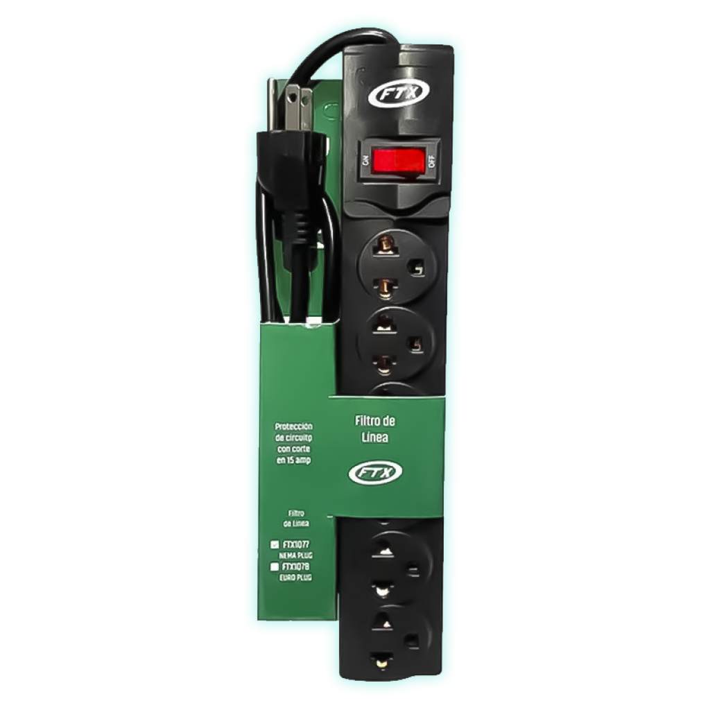 SUPRESOR DE PICO FTX1077 6 TOMAS 70CM