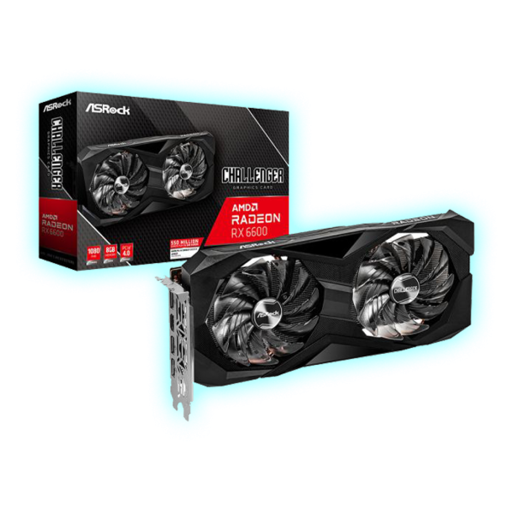 TARJETA GRAFICA 8GB RX6600 RADEON CHALLENGER ASROCK