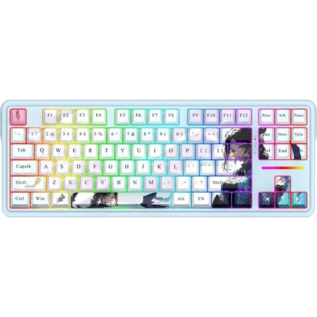 TECLADO MECANICO REDRAGON ANTONIUM PRO RGB TRI-MODE K728AK-RGB-PRO S/W BLACK