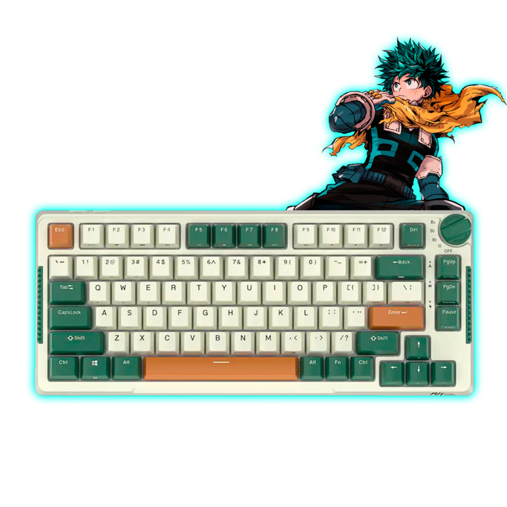 TECLADO MECANICO ROYAL KLUDGE RK-H81 RGB SWITCH BLUE TKL TIMING MACHINE