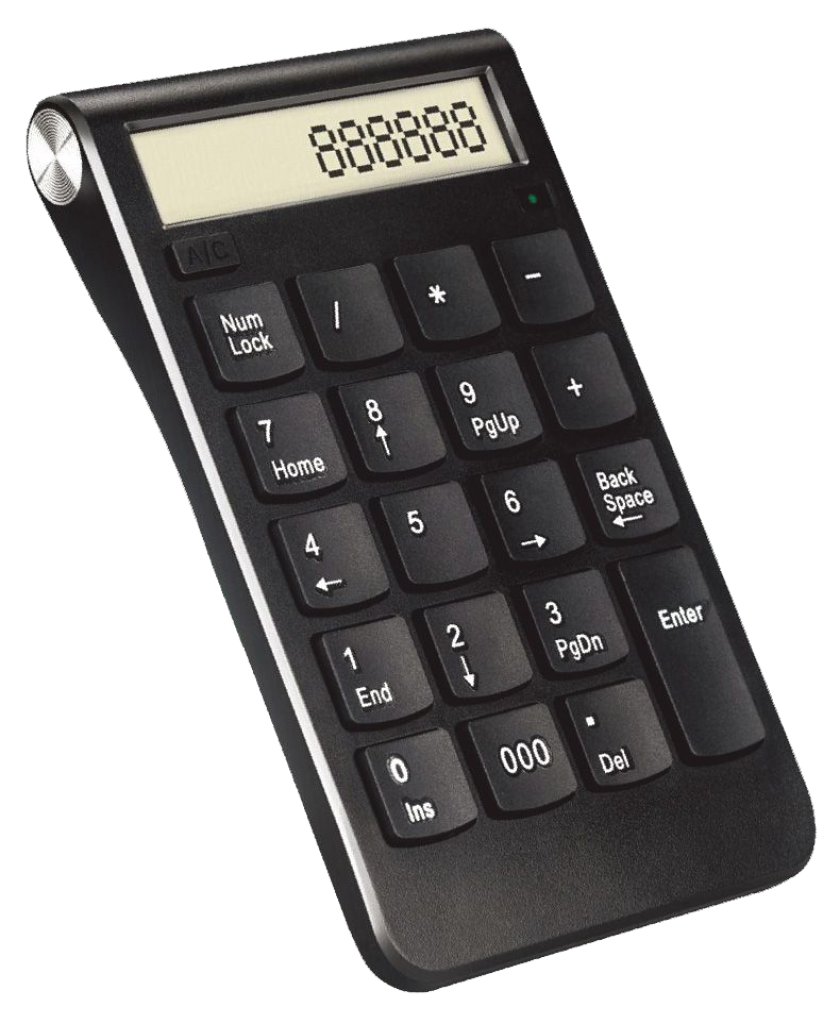 TECLADO NUMERICO+CALCULADORA USB SATE AK-183