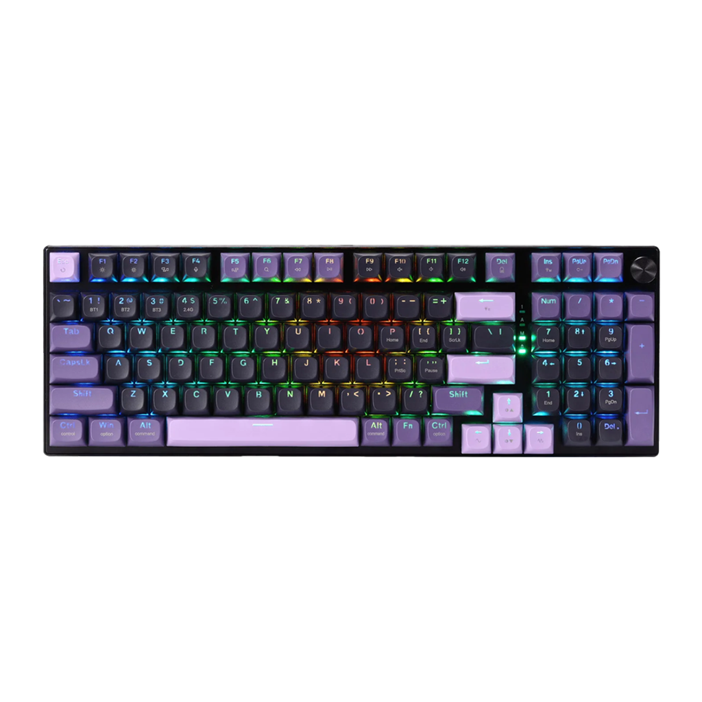 TECLADO REDRAGON DHARMA 98 PRO RGB WIRELESS/K740BP-RGB-PRO