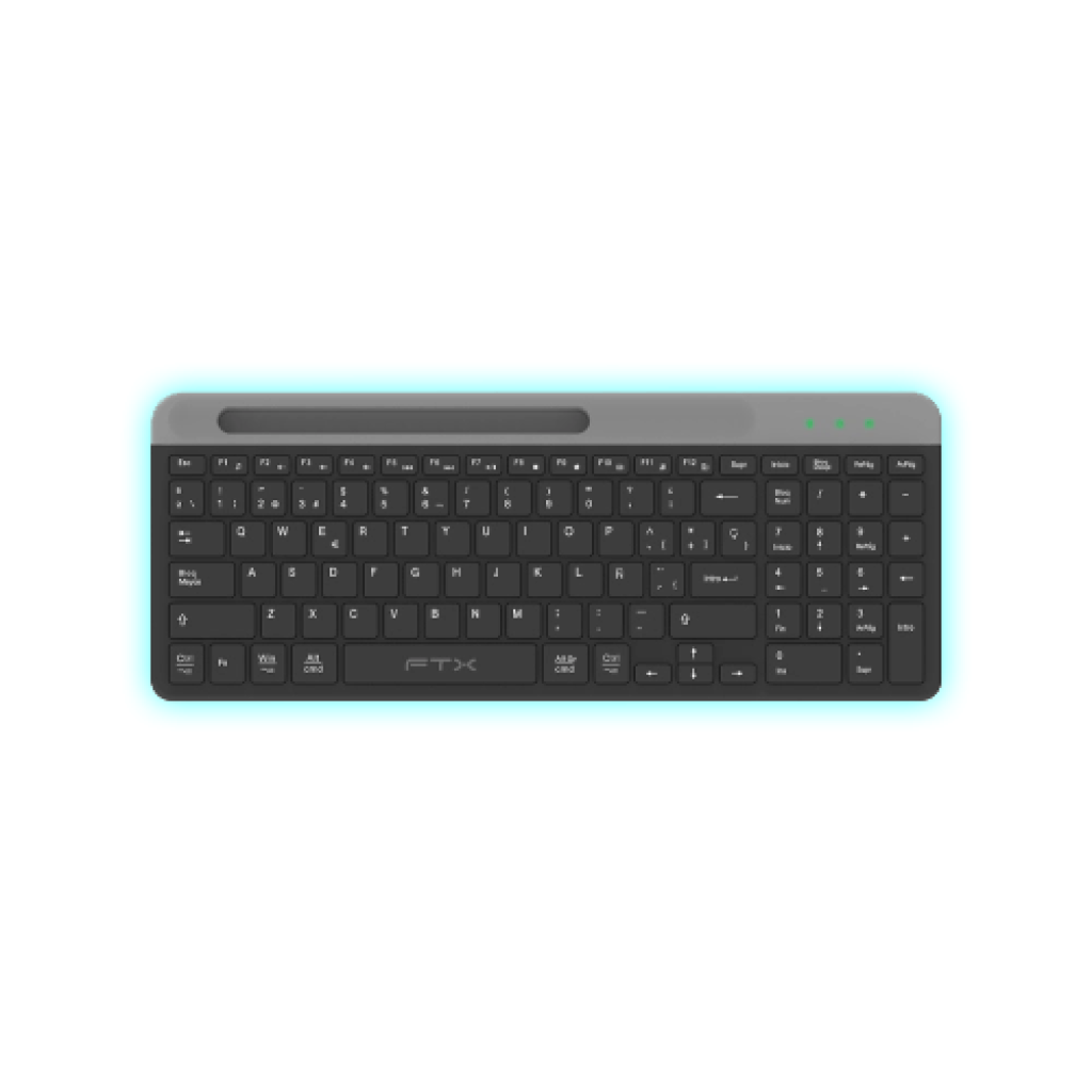 TECLADO FTX B105  WIR/BT/ESPAÑOL/ BLACK