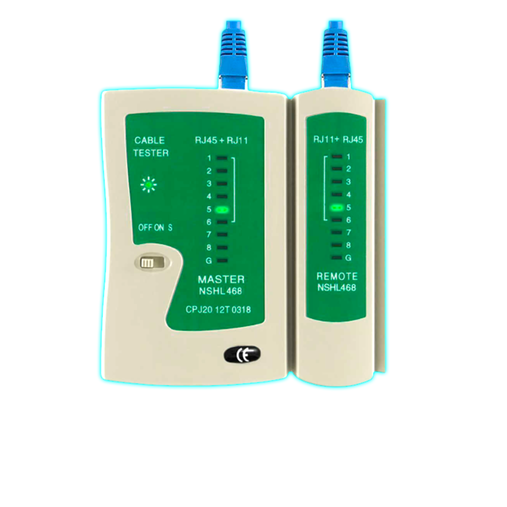 TESTER DE CABLE RJ45+RJ11