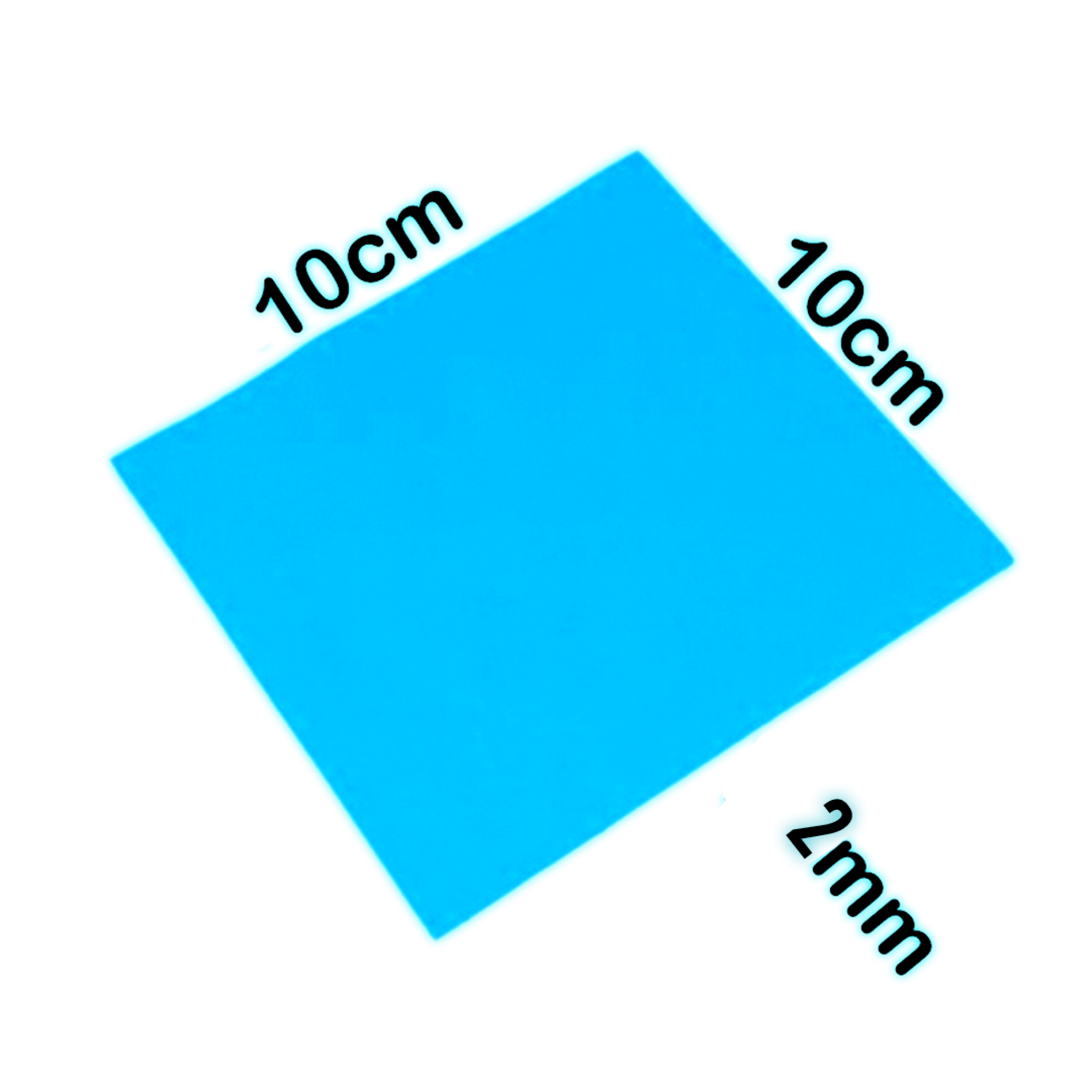 THERMAL PAD 10X 10X 2MM (AZUL)