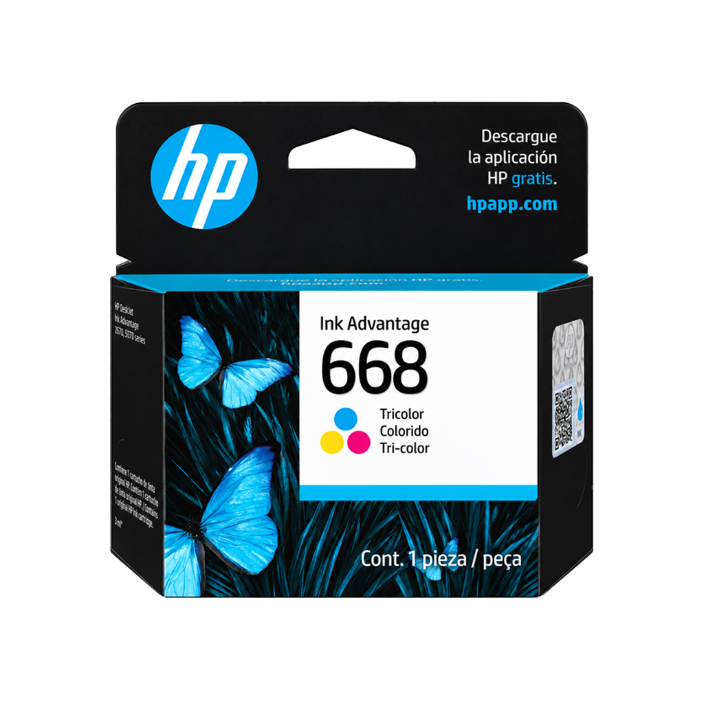 TINTA HP 668 COLOR