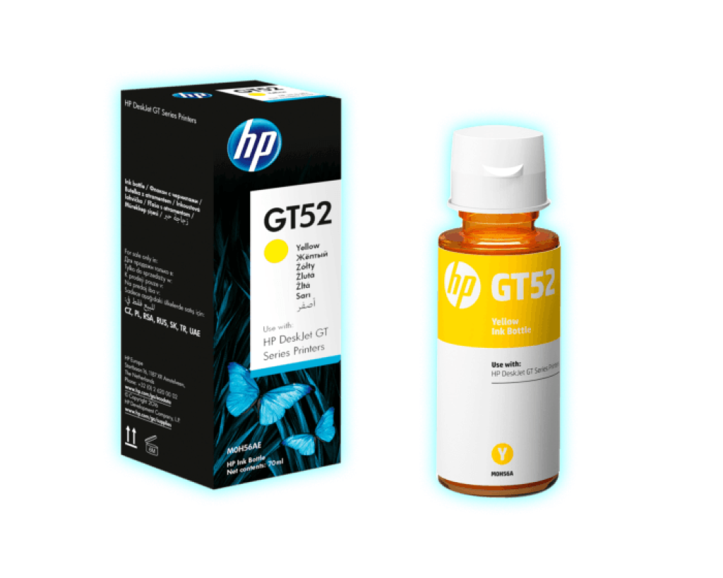 TINTA HP GT52 AMARILLO 90 ML/M0H56AL