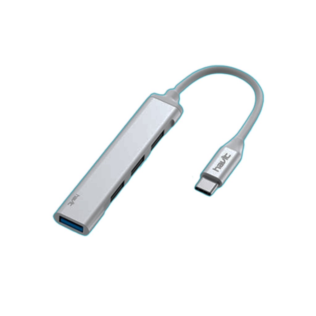 HUB USB 3.0 X 4 PUERTOS USB 3.0 SUPER SPEED 5GBPS 30CM CON LED SLIM