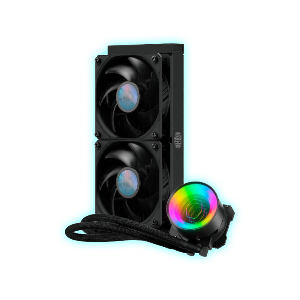 WATER COOLING COOLER MASTER MASTERLIQUID ML240 VIVID RGB/BLACK/MLY-L24M-A18PK-R1
