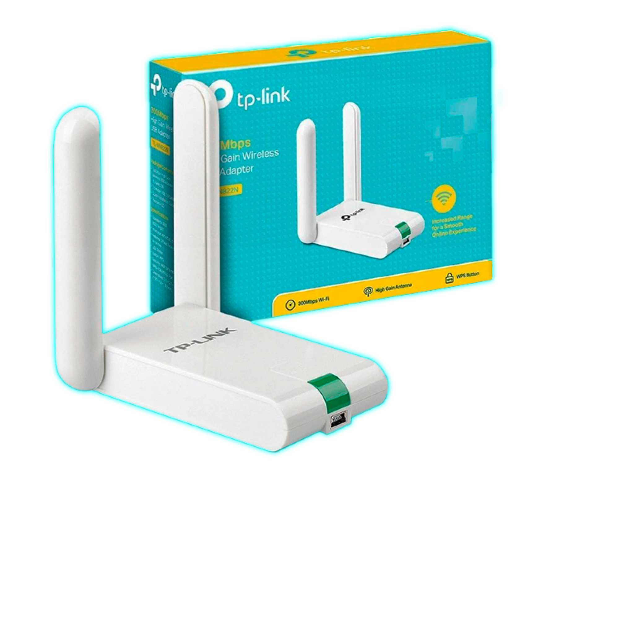 WIFI USB 300MBPS DOBLE ANTENA TP-LINK TL-WN822N