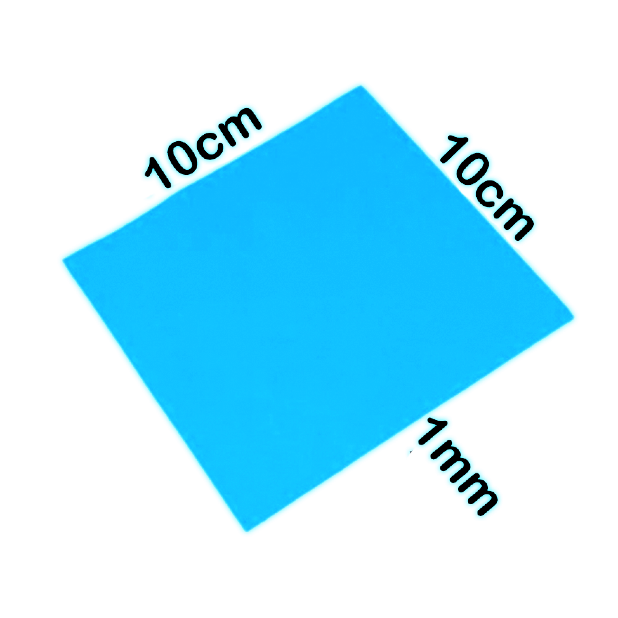 THERMAL PAD 10X 10X 1.0MM (AZUL)