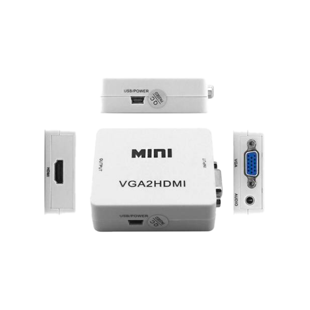 ADAPTADOR VGA A HDMI (C/ AUDIO)