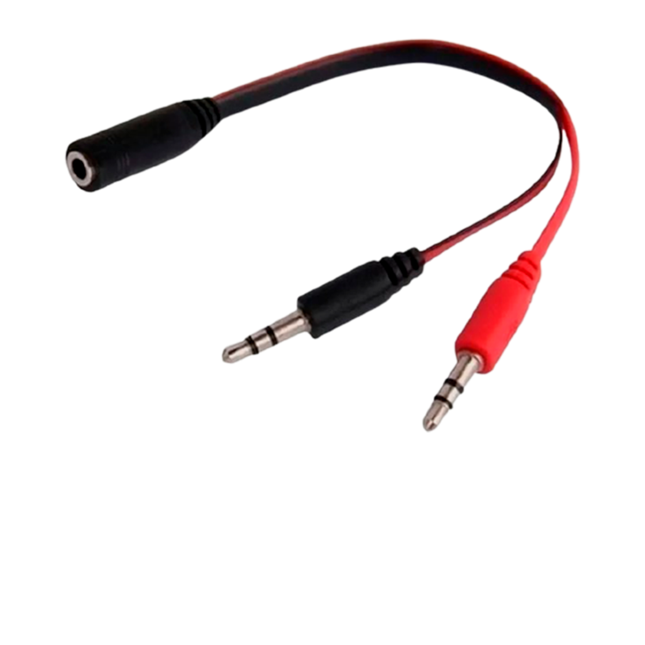 CABLE ADAPTADOR AUX 2MACHOS 1HEMBRA