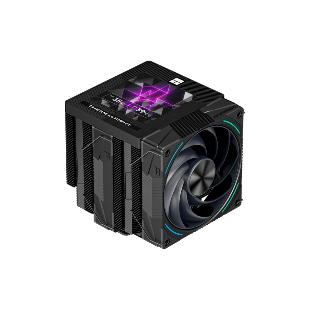 CPU COOLER THERMALRIGHT PHANTOM SPIRIT 120 VISION EVO CON PANTALLA/BLACK
