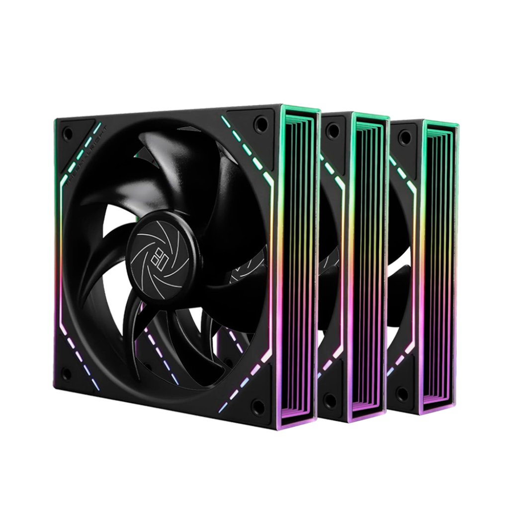 FAN COOLER THERMALRIGHT TL-M12QRW X3 120MM REVERSE AIRFLOW ARGB/BLACK/TL-M12QR