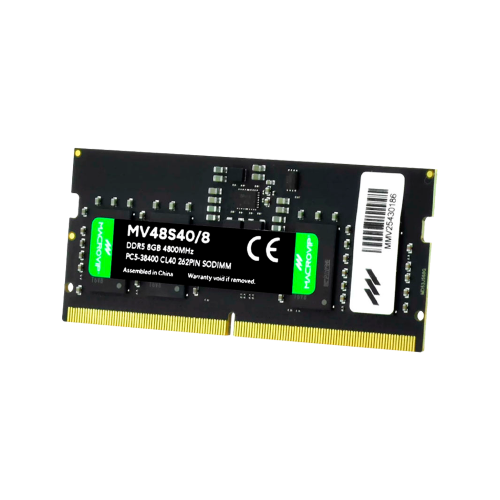 MEMORIA RAM (NB) 8GB DDR5 4800MHZ MACROVIP MV48S40/8