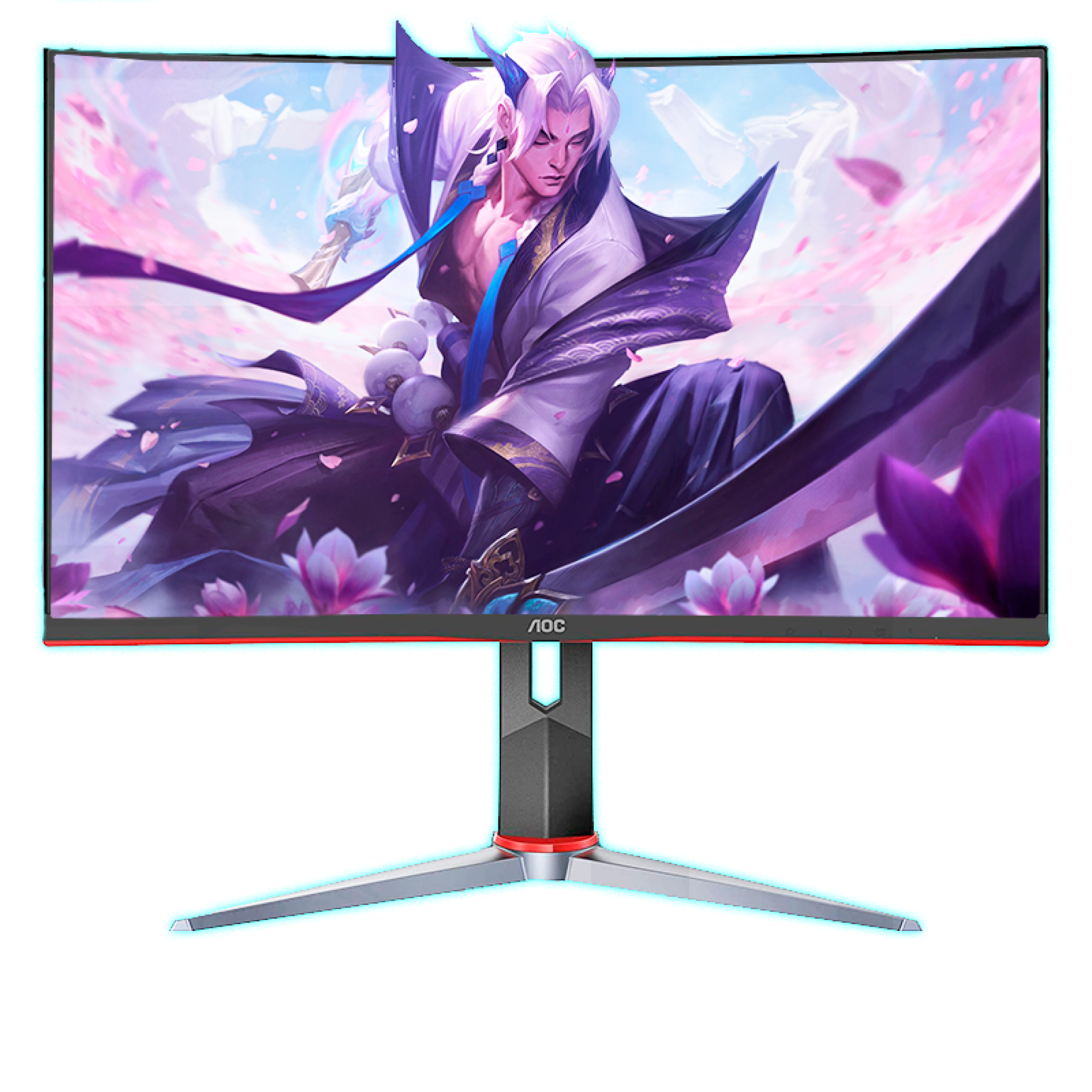 MONITOR 27" CURVO 2K AOC CQ27G1 (HDMI, DP, 1440P) 144HZ 1MS